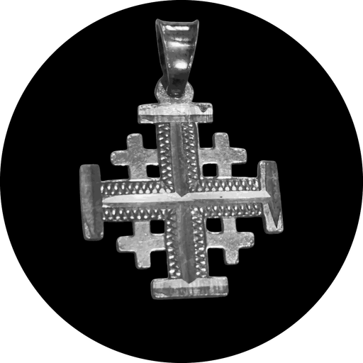 Elegant Jerusalem Cross: A Symbol of Faith