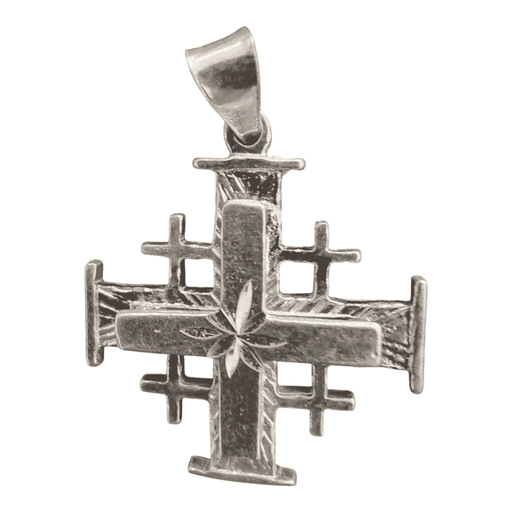 Sterling Silver Jerusalem Cross