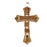 Authentic Olive Wood Cross from the Holy Land: "Our Father" Prayer in Spanish- Padre Nuestro