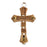 Authentic Olive Wood Cross from the Holy Land: "Our Father" Prayer in Spanish- Padre Nuestro