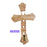 Authentic Olive Wood Cross from the Holy Land: "Our Father" Prayer in Spanish- Padre Nuestro