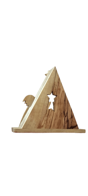 Divine Bethlehem Olive Wood Mini Nativity Scene: A Sacred Journey in Your Hands