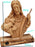 Find Peace with the Lord: Hand-Carved Statue of the Jesus, the Good Shepherd