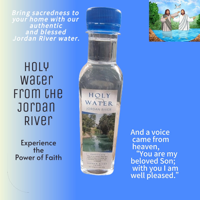 250ml Holy Water from the Jordan River