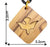 Holy Spirit Dove Pendant made from Olive Wood