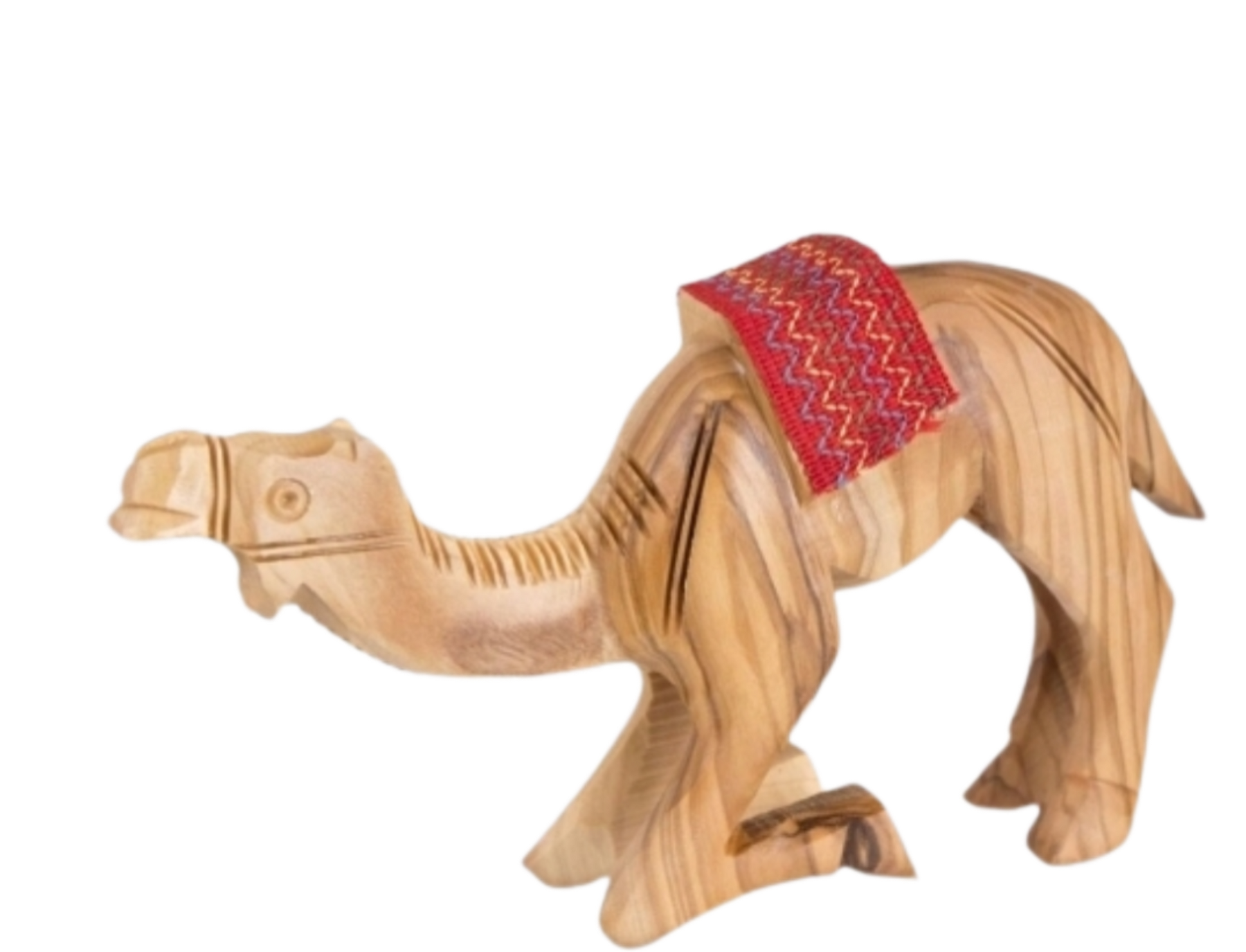 Handmade wooden camel from Bethlehem 