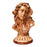 Serene Beauty: 27cm Hand-Carved Olive Wood Madonna Bust - Exquisite Detailing