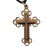 Natural Olive Wood Jewelry Pendant  or wooden cross necklace​
