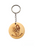 Holy Family Round Olive Wood Keychain - Bethlehem