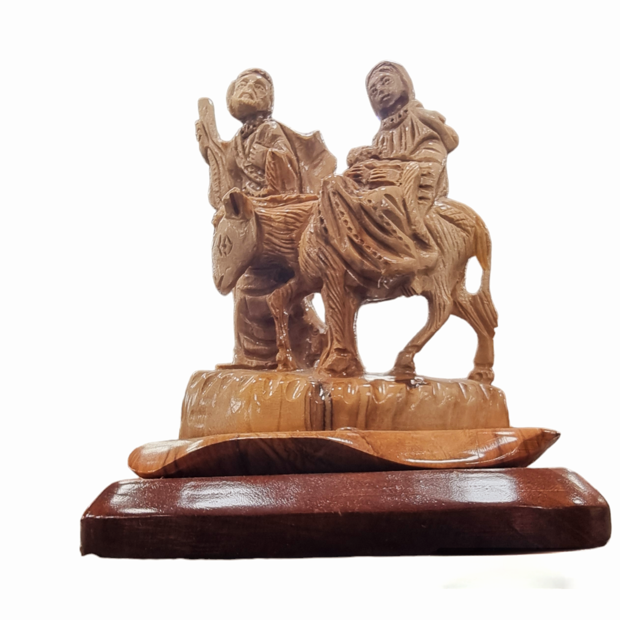 Handmade Holy Land Artwork: Flight to Egypt