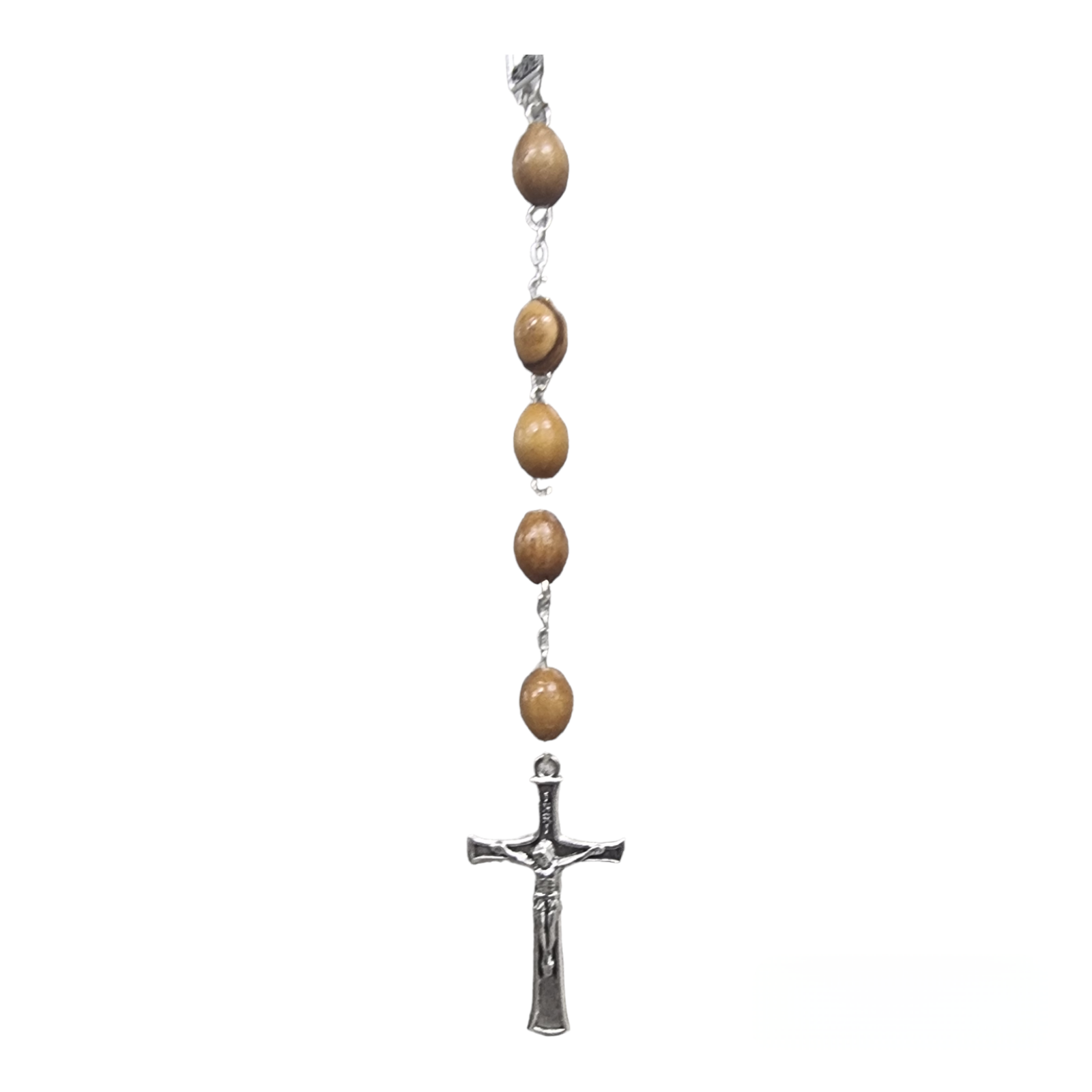 "Divine Connection:  Olive Wood Rosary"