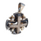 Jerusalem Cross Pendant: Sterling Silver & White Sapphire, A Touch of the Holy Land