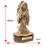 Hand-Carved Olive Wood Virgin of Guadalupe from Bethlehem