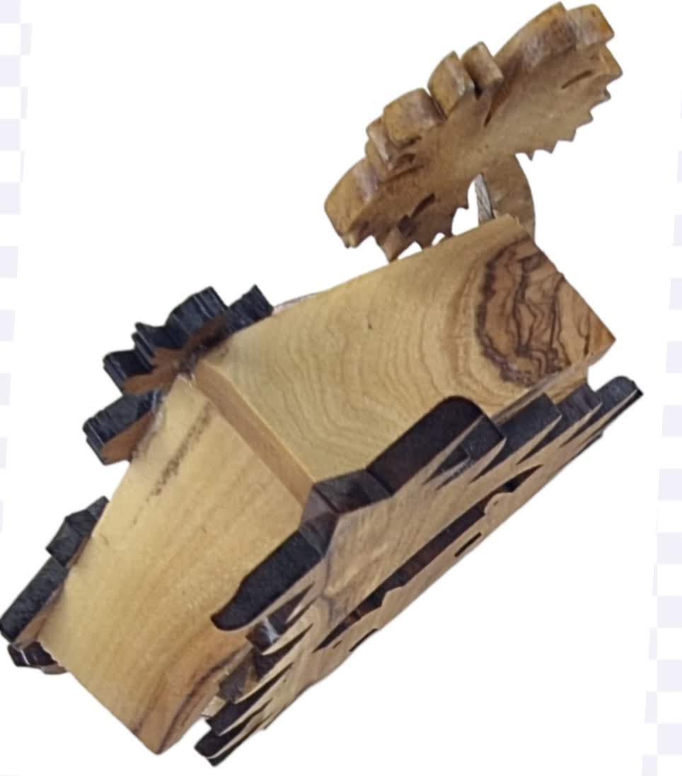 Olive Wood Nativity Scene: A Handcrafted Reminder of the Birth of Christ