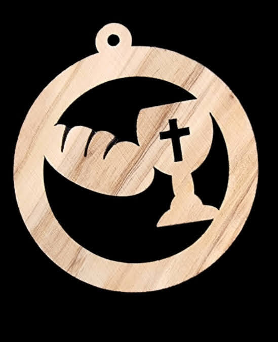 Crafts City Elegance: Limited Edition 20 Laser-Cut Olive Wood Christmas Ornaments Collection"