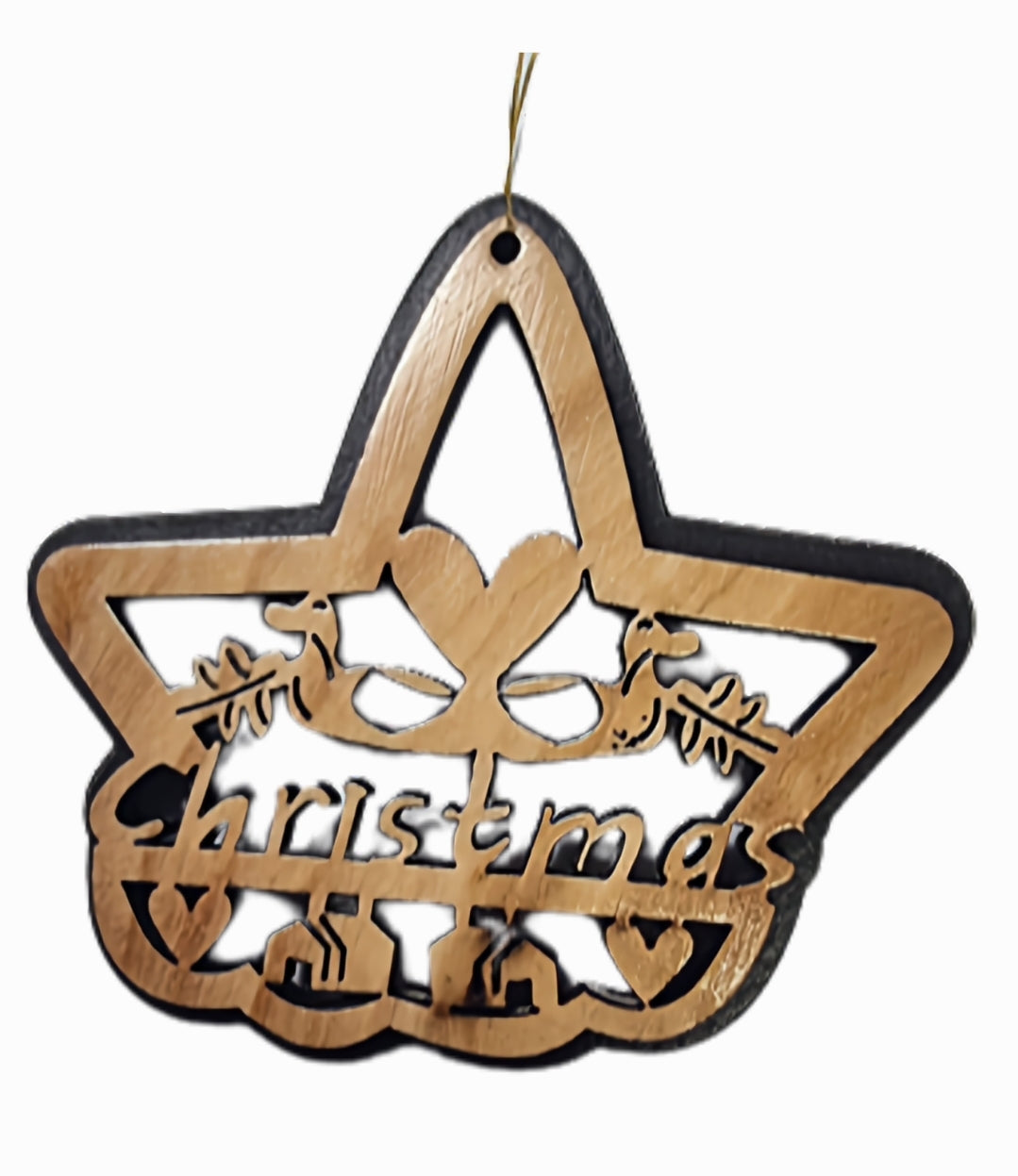 "Introducing our 'Divine Décors: Laser-Cut Christmas Ornaments Collection' – 10 Unique Sizes and Shapes, 2 Layers of Holiday Magic!"