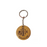 Carry Faith With You  ,  Olivewood Jerusalem Cross Keychain