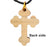 view of Olive Wood Budded Cross Pendant