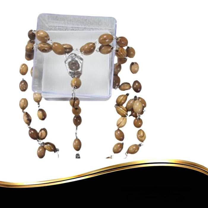 cathlic wooden rosary from Bethlehem