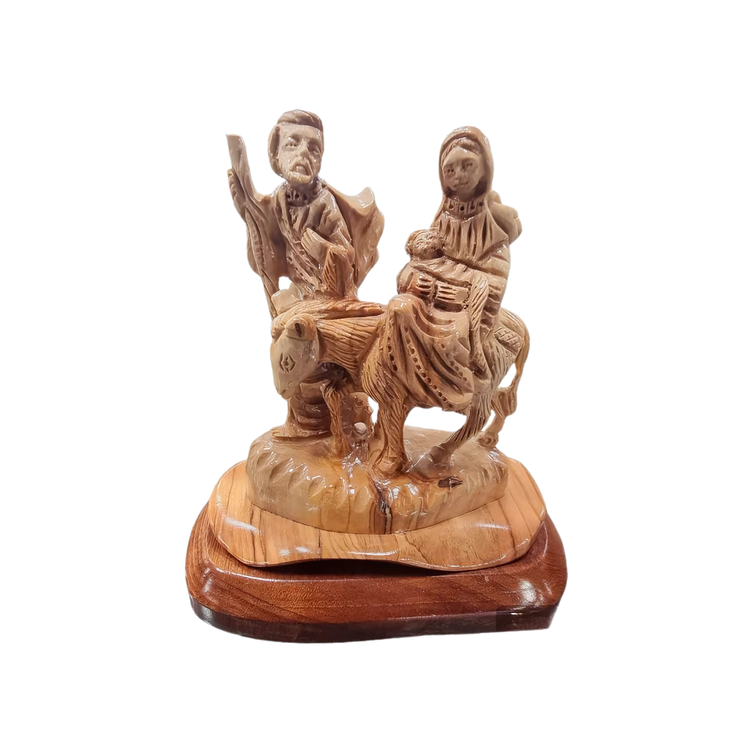 Handmade Holy Land Artwork: Flight to Egypt