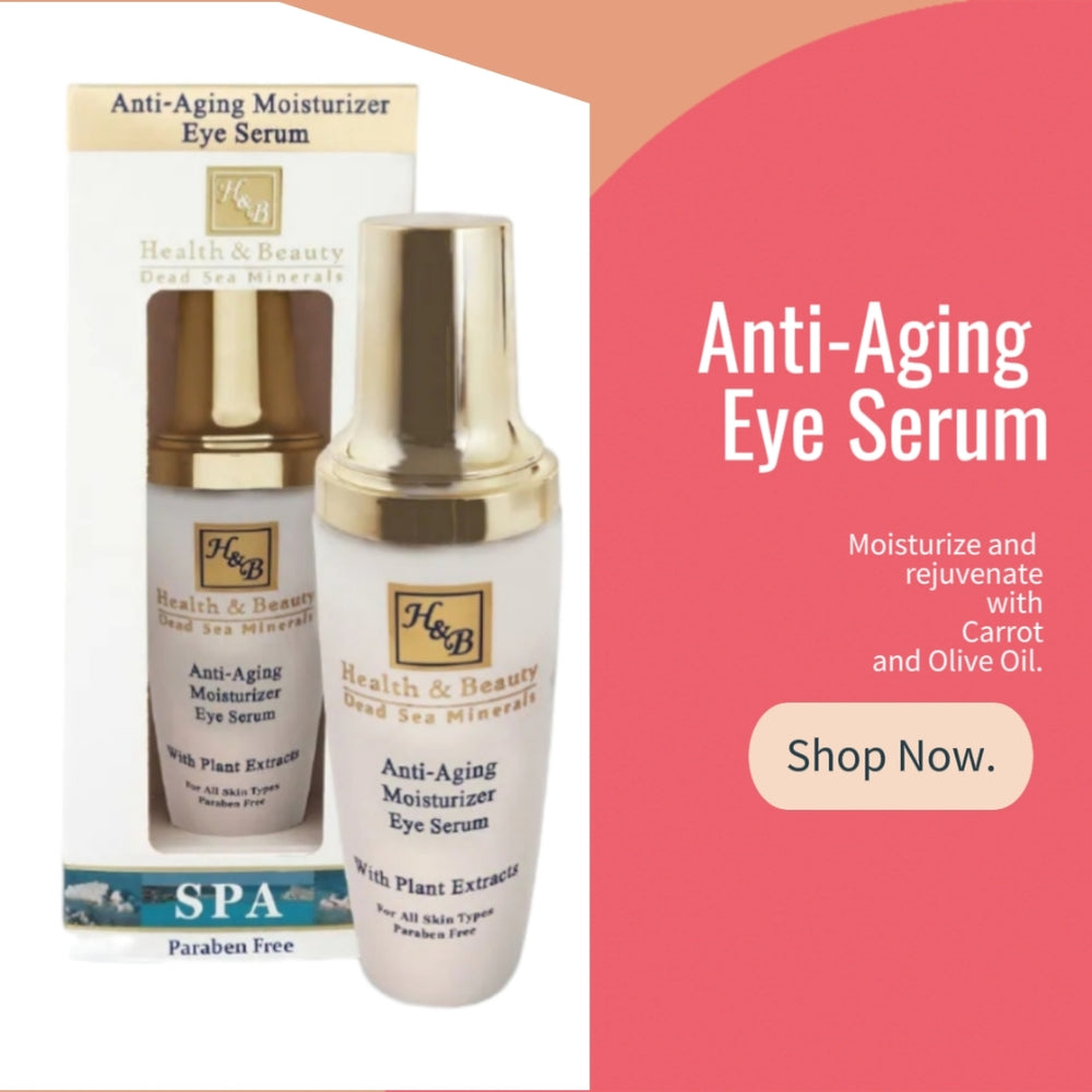 Timeless Gaze: Dead Sea's Anti-Aging Eye Elixir