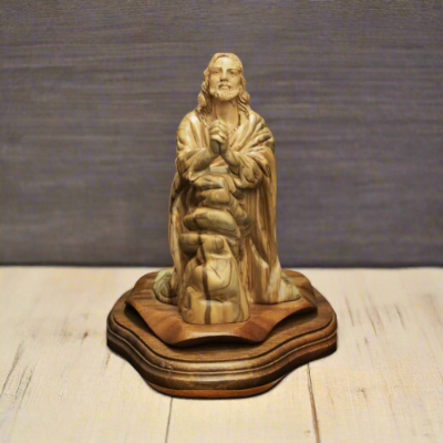 jesus carved in wood​