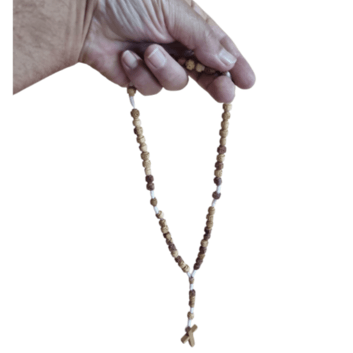 wooden rosary from bethlehem